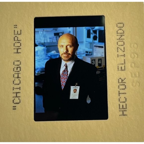 Chicago Hope Original 35MM Press Kit Slide Hector Elizondo Cast Photo - Picture 1 of 4